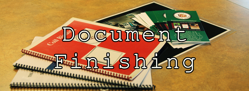 Document Finishing | Fort Mill, SC